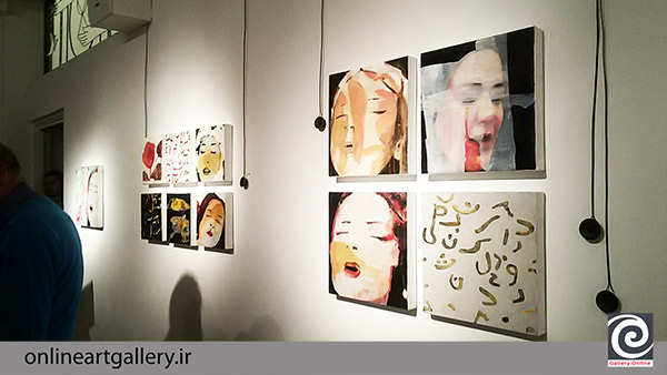 گزارش تصویری نمایشگاه نقاشی لیلی درخشانی در گالری طراحان آزاد